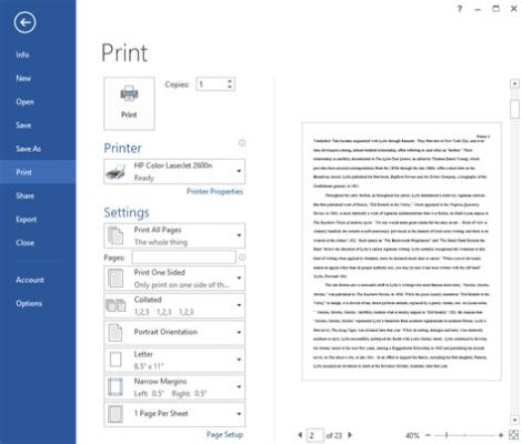 How to Print Word Doc with Comments: A Guide for Everyone